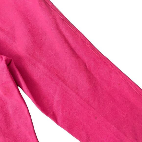 Rare 1970s Vintage Saks Fifth Avenue Young Dimensions Pink Denim Jacket Pant Set - Picture 14 of 16